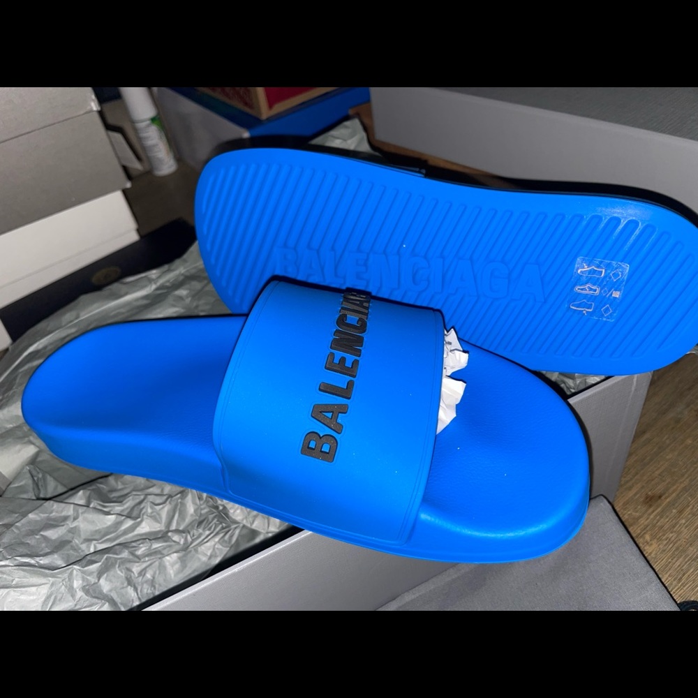 Balenciaga Blue Pool Slide ❌SOLD❌